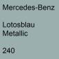 Preview: Mercedes-Benz, Lotosblau Metallic, 240.